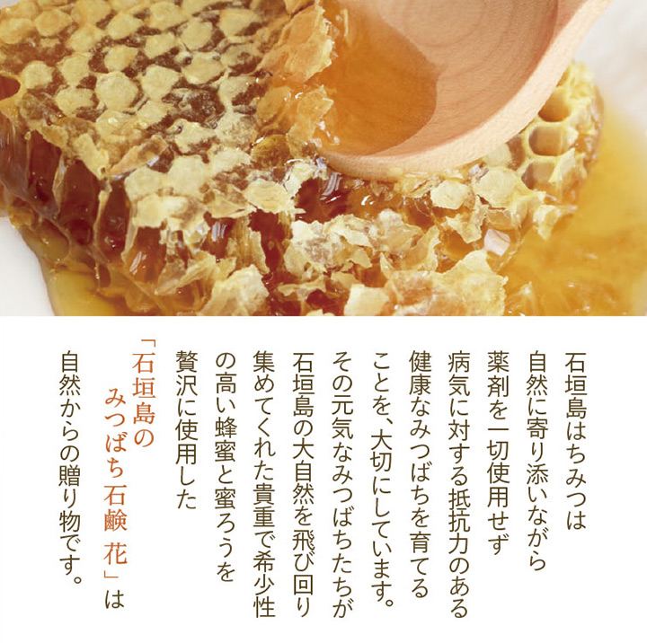 みつばち石鹸 『花hana』リーフレット